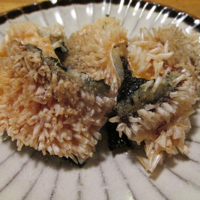 【旨魚料理】アマダイの皮と海苔の松かさ揚げ