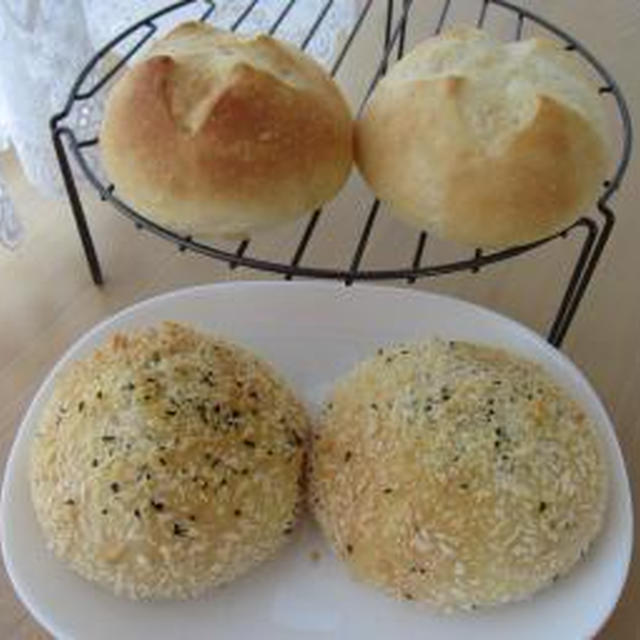 ミルク丸パン♪焼きカレーパン♪