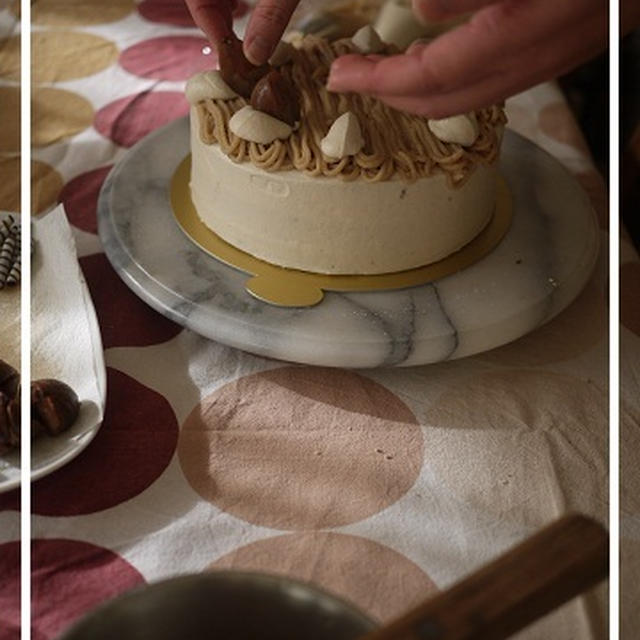 モンブランショートケーキとマカロン レシピも By Flansucreさん レシピブログ 料理ブログのレシピ満載