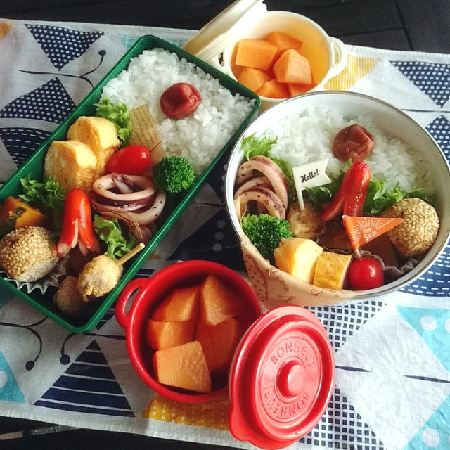 イカのバジルソテー弁当～11月26日