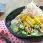 #42 とうもろこしと山わさびのそうめん