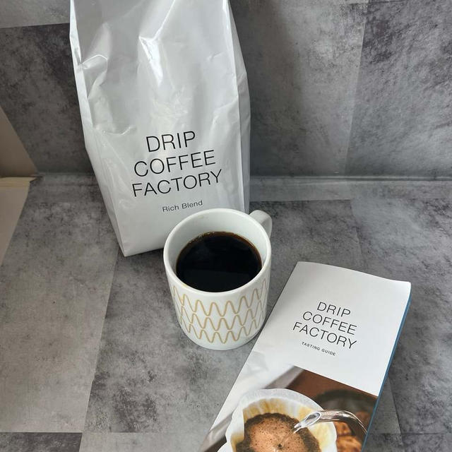 DRIP COFFEE FACTORY 　酸味少なめ濃厚コーヒー　500ｇ4袋2kgが2370円