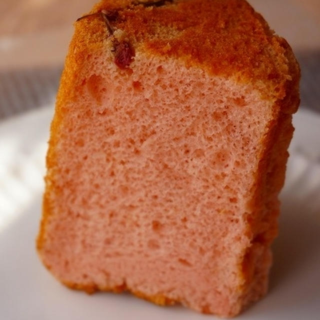 桜餅シフォンケーキ　