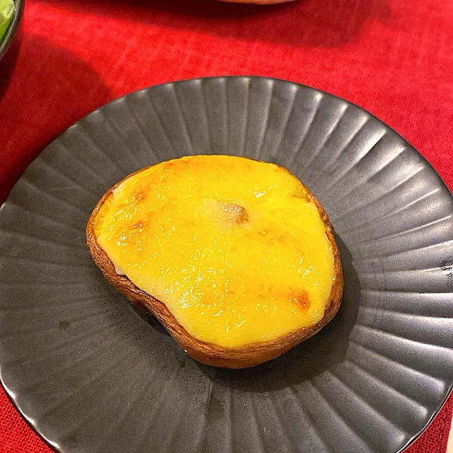 椎茸のこぶ茶マヨ焼き