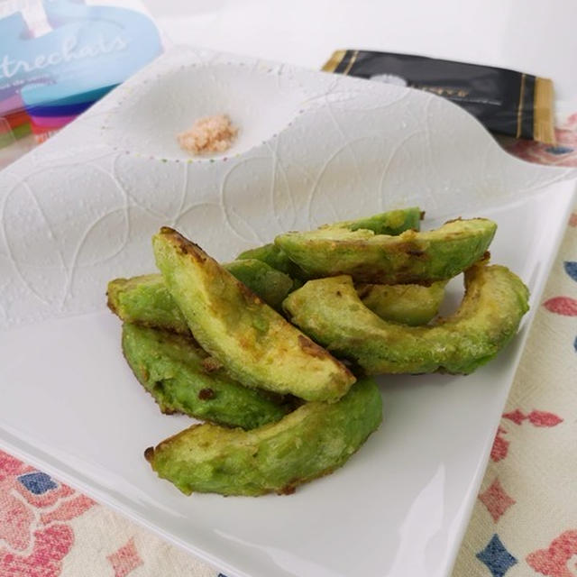 火を通すとホクホク♪アボカドのカリカリ焼き