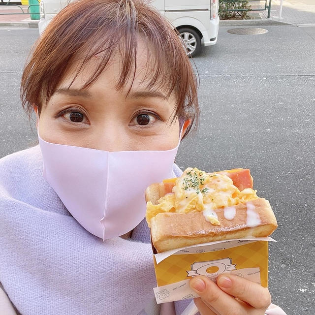 新大久保でたまごサンドで〜す！！