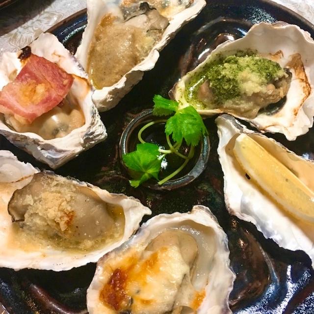 シェ・ヤマライのスペシャリテ「牡蠣のオーブン焼き」