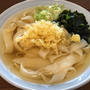 朝ごはんに「きしめん」