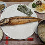 トロ鯖開きと、韓国ナムル
