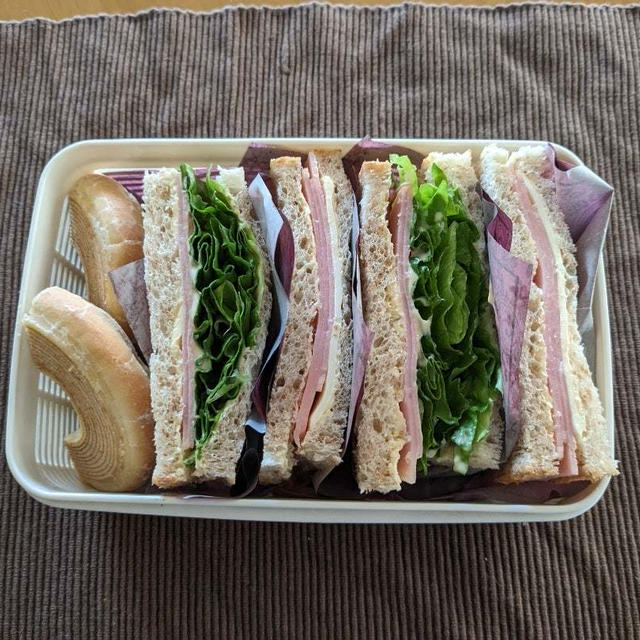 わたしのお弁当　〜サンドウィッチ弁当〜