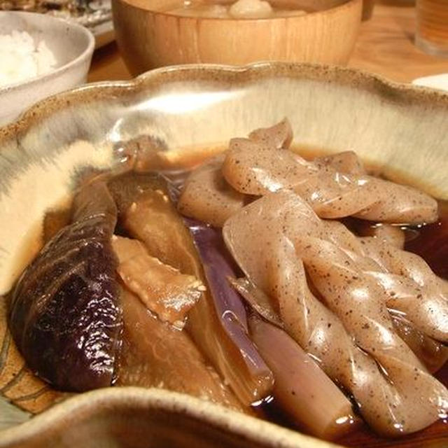 京都風だと「なすとこんにゃくの炊いたん」｜本日Ustスタジオ渋谷イベントに参加