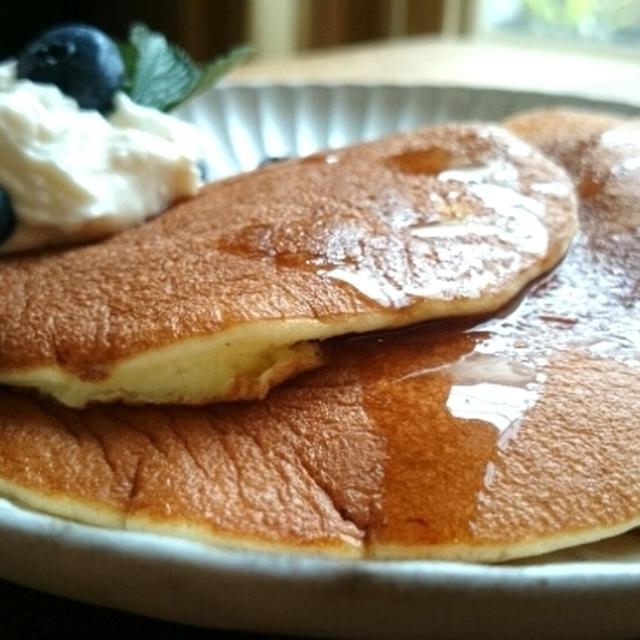 リコッタチーズのパンケーキ