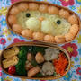 2015/03/23　枠弁☆春休みにて…( ´艸｀)♡　ポンデライオン　キャラ弁