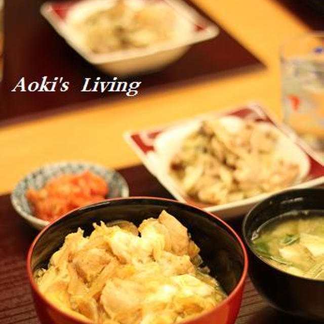 10月14日　親子丼