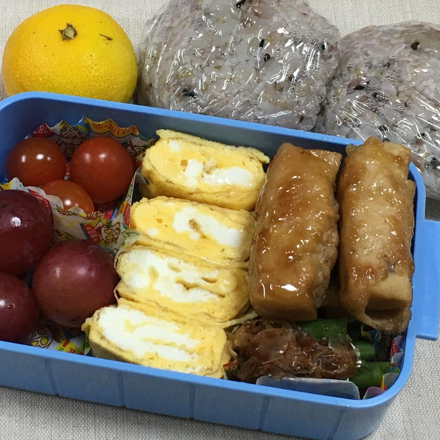 合唱コンクールのお弁当。