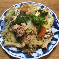 春野菜たっぷり塩焼きそば