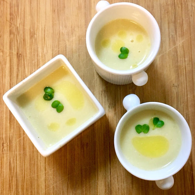 白菜と豆乳のポタージュ♩