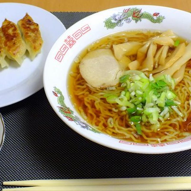 ラーメン餃子セット　の話