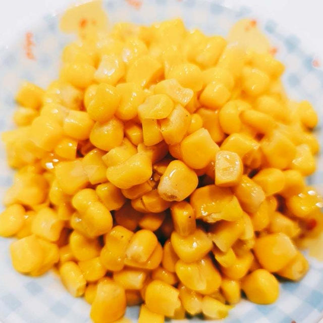 【レシピ】子供から大人まで食べだしたら止まらない♡コーンバター