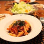 パスタ番長の『茄子とベーコンのトマトパスタ』な夜。