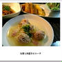 白菜と肉団子のスープ＆友達作：春巻