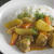 ポークがごろごろ、中華風カレー