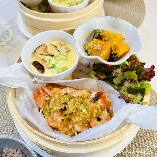 今週のvlog。と 簡単‼︎せいろ飯【蒸しエビの香味だれ】&白だしで茶碗蒸し