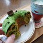 ハートブレッドアンティーク✕祇園辻利、めっちゃお抹茶チョコリング#今日のおやつはこれ