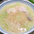 骨付き鶏もも肉でＷスープの醤油豚骨ラーメン【一重マル】