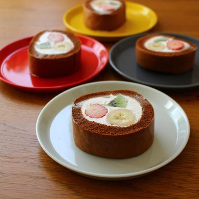 フルーツチョコロールケーキ By ひよこさん レシピブログ 料理ブログのレシピ満載
