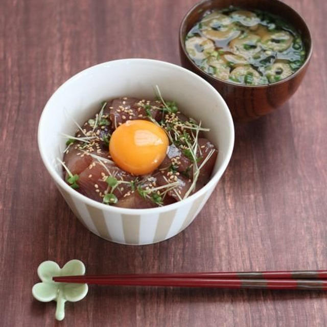 まぐろの漬け丼 ✿ シーミー2016＆花火♪