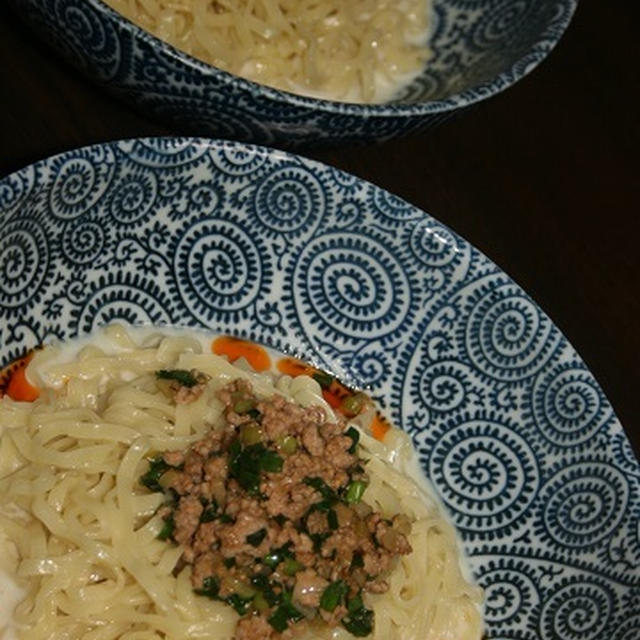 8月9日　　豆乳担々麺