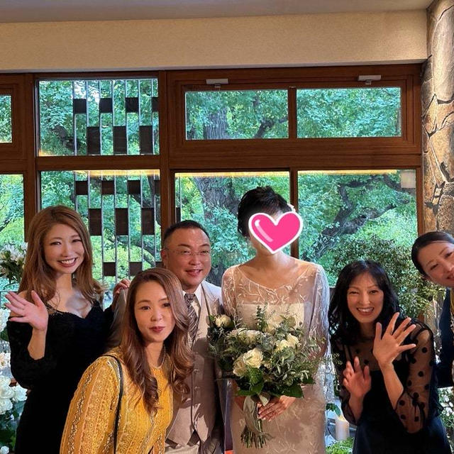 体力を振り絞って行った友人の結婚パーティー