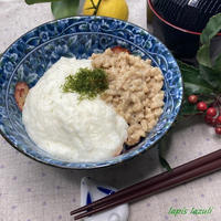 とろろ納豆丼