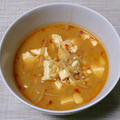 冷蔵庫の余り物で簡単☆豆板醤ピリ辛スープ～味噌仕立て