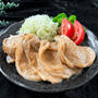 63℃ 生姜しょうゆ麹漬け豚肉：麹で簡単味付け