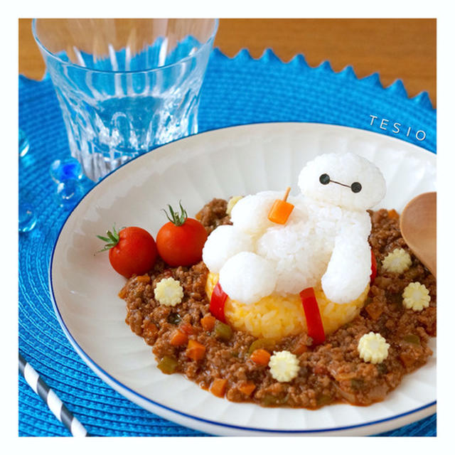 夏ベイマックスのデコカレー