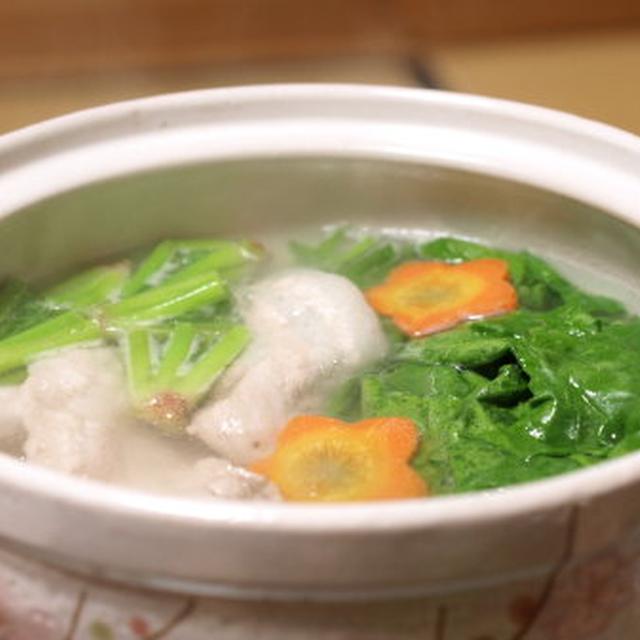 しみじみ美味しい「常夜鍋」　