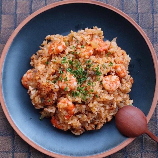 妹にゴリ押しされてポチったもの。と炊飯器でブイヤベースピラフ