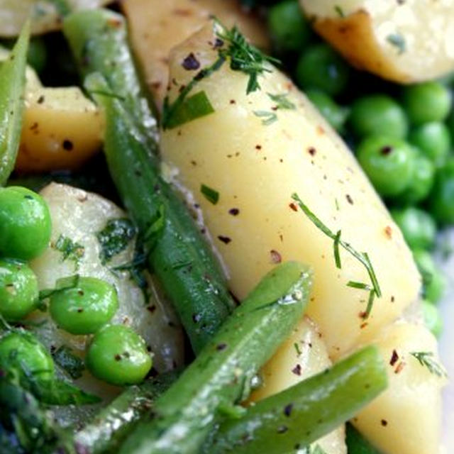 Potato and Bean Salad with Herbsハーブたっぷりポテトとインゲンのサラダ