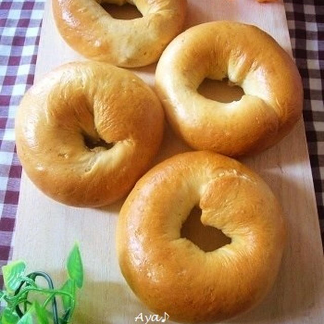 大好きなベーグル