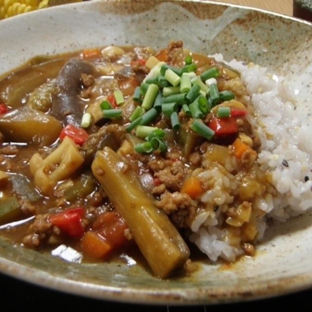 I　ＬＯＶＥ　★　夏野菜カレー