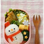 レシピブログ連載【雪だるまおにぎり】