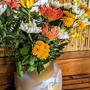 花をわけて満足するまで飾って