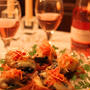 牡蠣のピリ辛ブルスケッタ　「52本のワイン」連載