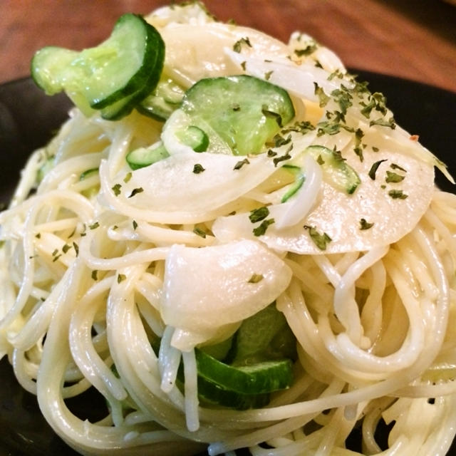 パスタに下味をつけておくとウマイ。カッペリーニを使った「パスタサラダ」