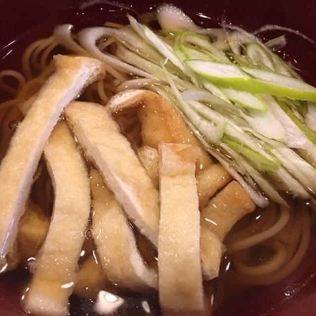 久々のきざみきつね