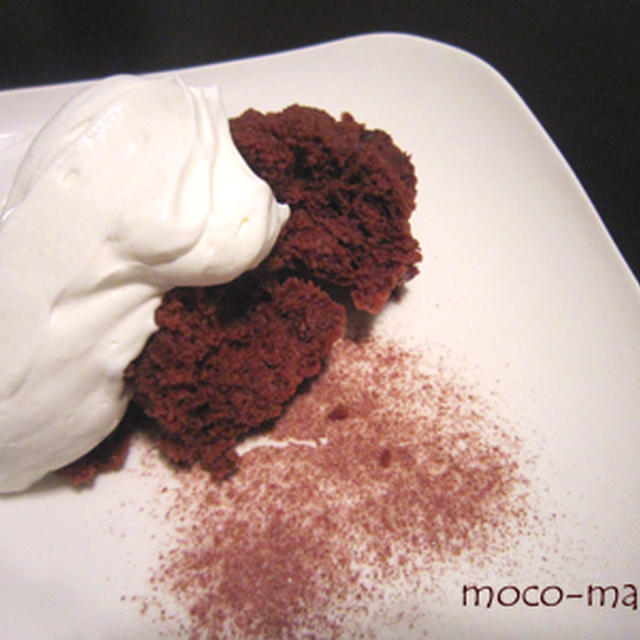 レンジ３分 シリコンスチーマーでチョコレートケーキ By モコさん レシピブログ 料理ブログのレシピ満載