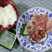 不要不急外出自粛！刺身定食で一杯！