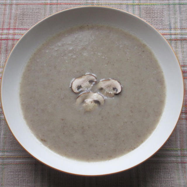 ＜イギリス料理・レシピ＞ マッシュルームのスープ【Mushroom Soup】